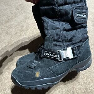 Coach Black Ankle Boots - Sandi size 9